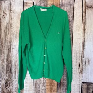 Christian Dior Monsieur Sweater Cardigan Vintage Knit Preppy Old Money Mens XL